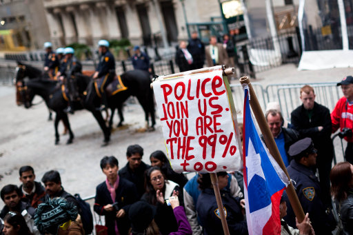 Drop In Support For Occupy Movement