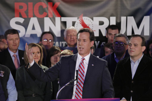 Iowa’s Santorum Surge Not Yet National; Pre-Iowa Polling Had Him At 8%
