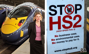 Brits split over high speed rail