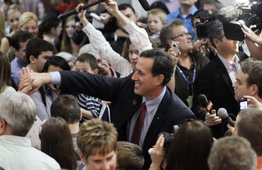 Santorum’s Rise: This Week He Is The Clear Gop Front-Runner