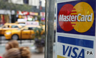 Mastercard and Visa take Buzz fall after security breach 