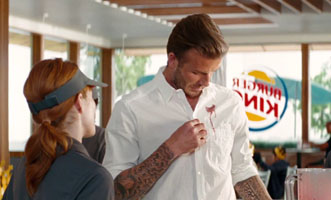 Beckham "take off my shirt" ads for the girls: jokey Steve Tyler is more for the guys 