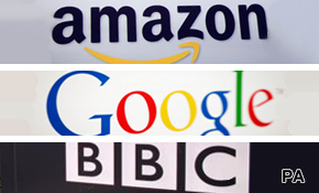 Best: Amazon, Google, BBC iPlayer