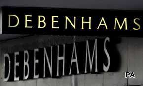 Debenhams' profit scare