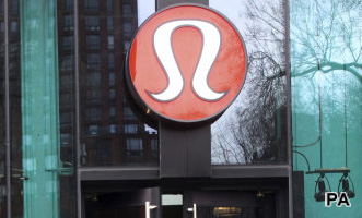 Lululemon in downward dog