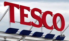 Tesco profits fall has big impact on social media