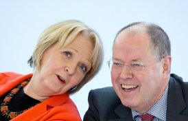 Mehrheit der SPD-Wähler in NRW für Kraft statt Steinbrück