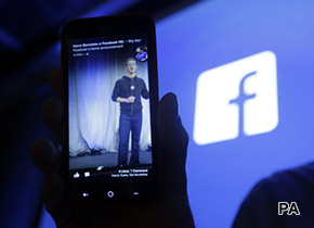 Facebook use down 9 percentage points 