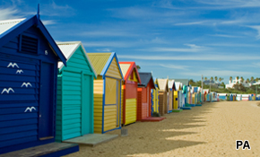 Beside the seaside