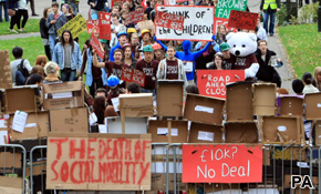 Tuition fee opposition