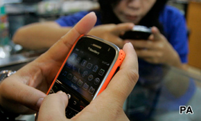 Young most like BlackBerry apps